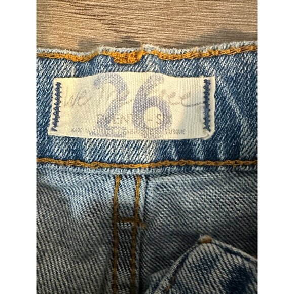 WE THE FREE heart of gold patchwork wide leg jean 26 - Picture 5 of 11